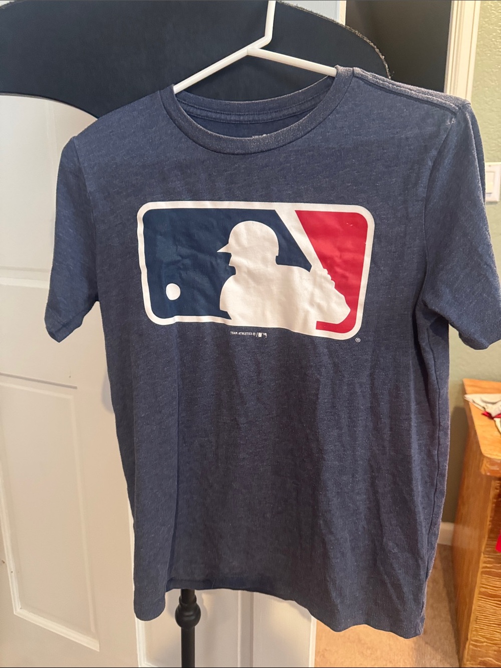 MLB Boys' Navy Logo Tee